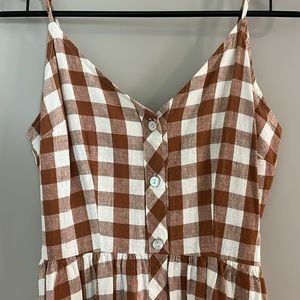 Burnt Orange Maxi Dress